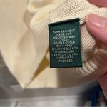 Ralph Lauren Cute creamy shawl collar gold toggle sweater classic cotton Photo 6