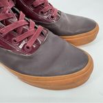 Vans Rubber Lace Up Zip Up Rain Duck Boots Patent Leather 7.5 Photo 1