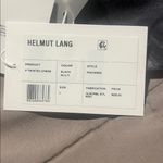 Helmut Lang NWT helmet lang Twisted Dress in Black Multi size L Photo 5