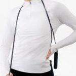 Athleta NWT  Ultimate Half Zip Hoodie Photo 0