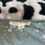 LA Hearts Green Floral Wrap Waist Top Photo 2