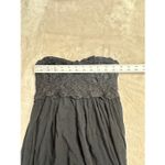 Free People  Adella Corset Maxi Dress Women’s Size Small Black Strapless Photo 7