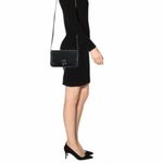 Kate Spade  New York Mariana Mansfield leather crossbody bag black Leather Photo 4