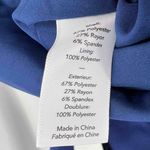 Likely Blue Bodycon Jaden Dress Spaghetti Straps Front Zipper Womens Size 0 New Photo 7