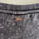 PINK - Victoria's Secret PINK by Victoria's Secret Black Acid Wash Ruched Mini Dress, Size Small Photo 15