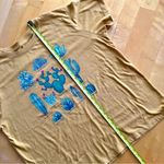 Fifth Sun  Plant Tee, Mustard Yellow, Gold, Green, Size XL Photo 6