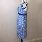 Dakini blue patterned sporty scrappy summer dress Photo 2