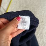 Brandy Melville  Dark Blue V-Neck Sweater Vest Photo 5