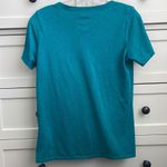 Women’s Teal The Nike Tee Athletic Cut w/ Dri-FIT V Neck - Size Medium Photo 2