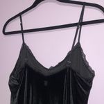 Victoria's Secret Velvet Slip Dress Women XS Black Mini Sexy Whimsigoth Witch Photo 5