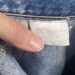 Vintage 80s 90s Women’s 34x30 BRITTANIA Blue Acid Wash Baggy Taper Jeans Size 34 Photo 8