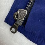 Vintage Nils Skiwear Jacket Faux Fur Collar Belted Padded Winter Coat Sz 10 flaw Blue Photo 7