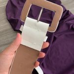 Eggplant Rouched dress with belt. S Purple Photo 5