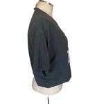 Gildan I Love New York Cropped Short Sleeve Crewneck Graphic T-shirt Size Large Grey Photo 1