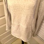 Andrea Jovine || Grey heather hoodie with navy striped hood Photo 6