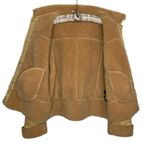 Y2K Méchant L Dragon Sherpa Lined Chore Coat Jacket Asian Motif Made Korea Tan Size L Photo 5