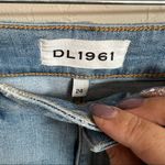 DL1961 Farrow Insta Slim Distressed Ankle Raw Hem Denim Jeans Photo 8