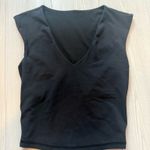 Athleta  women’s vita freev cropped tee black Photo 2