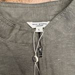 Max Studio  Linen-Blend Jacket Women's Large New With Tags ($148‎ Retail) Olive Photo 4