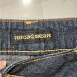 Rocawear  Jeans Gold Sequin Pockets  Women’s Size SZ 16* Boot Leg Denim Photo 4