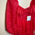 Majorelle  Revolve Brielle Lace Mini‎ Dress in Cabaret Pink Photo 2