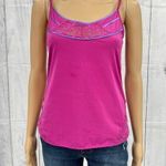 Paltal SMALL VINTAGE 90's Pink Floral Embroidered Barbiecore Camisole Top Tank Photo 0