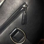 Simply Noelle buckle down Saddle bag in black Photo 8