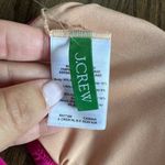J.Crew  Womens Square Neck Radiant Fuchsia Pink Bikini Swim Suit Top Size Medium Photo 6