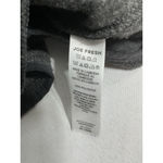 Joe Fresh Womans Long Sleeve Pullover Fleece Large Black 1/4 Zip Collar Photo 3