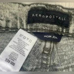 Aeropostale  | Gray Denim Mom Cutoff Jeans | Juniors 000 Photo 3