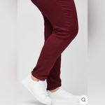 Elegant Maroon Skinny Jeans for Women Red Size undefined Photo 6