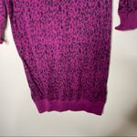 Juicy Couture NWT purple leopard knit long top dress Y2K size S Photo 7