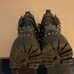 Sam Edelman women Black leather Studded Combat Jennifer Boots size. 8.5 Photo 10