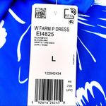 Adidas  Farm Rio Butterfly Mini Dress Womens Large Blue Short Sleeves Summer Photo 2