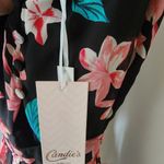 Candie's NWT New With Tags  Black Floral Maxi Dress Size XS Photo 2