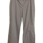 Loft AnnTaylor  Grey Pinstripe Trousers Marissa Fit Size 14 VGUC Photo 0