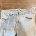 Pistola  Revolve Light Grey Skinny Moto Jeans 29 Rider Edgy Grunge Punk Biker Photo 4