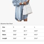 Zilcremo Women Denim Shirt Dresses Long Sleeve Distressed Button Down Tunic Top Blue Size M Photo 7