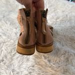 Latigo Anthropologie  Womens Shoes Rupee Sandals Leather Flat Crochet Boho 7 Photo 4