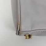 Rebecca Minkoff Rebecca Minkoff Womens Mini Mac Crossbody Bag Gray Leather Chain Strap Purse Photo 15