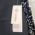 Nanette Lepore  Sequin Tuxedo Pants Women Small Black Pull On Dressy NEW Photo 5