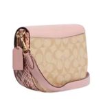 Coach Morgan Saddle Bag In Colorblock Signature Canvas #CF410 Photo 2