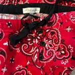 PJ Salvage Long Sleeve Top & Paisley Pants Pajama Set, Large, NWOT Black Photo 4