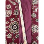 Loft Outlet Modern Chino Crop Pants Size 0 Burgundy Red Casual Photo 5