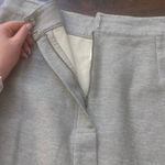 Free People light gray knit midi skirt size 12 Photo 3