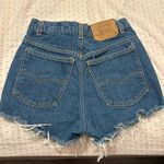 Levi's Levi’s Vintage Orange Tab Large Patch High Waisted Jean Shorts Photo 1