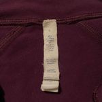 Lululemon Women’s Full Zip Jacket Size 6 Maroon Purple Lightweight Photo 4
