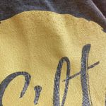 Gildan  Sift Yoga Love Short Sleeve Heathered Graphic Tee Size Small Gray Workout Photo 6