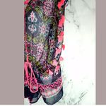 Express Multicolor Floral Print Cinch Cover Up New Photo 5