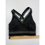 Gymshark ‎ Sports Bra Criss Cross Medium Support Activewear Black Size S Photo 1